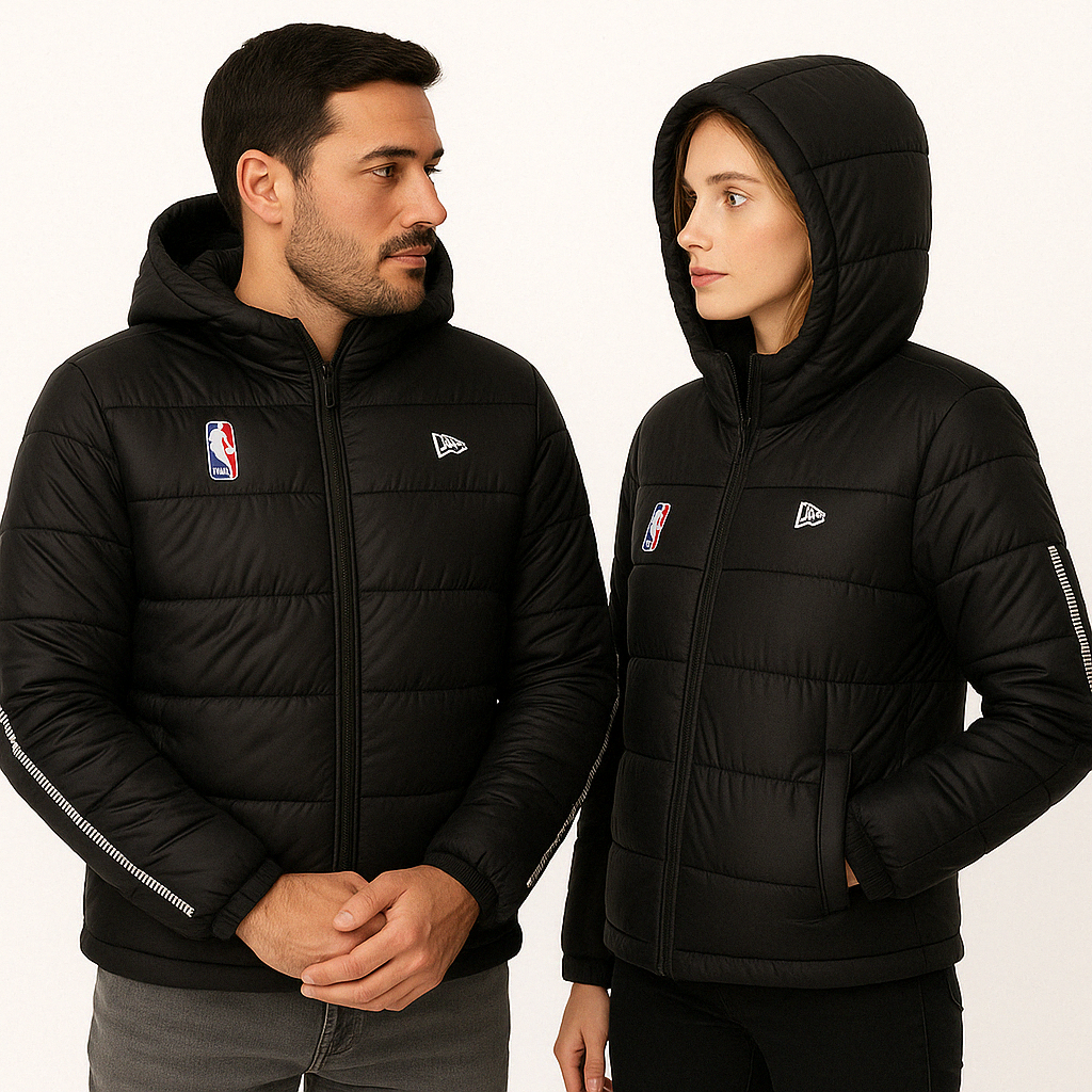 Jaqueta New Era Puffer NBA Core - QUEIMA DE ESTOQUE