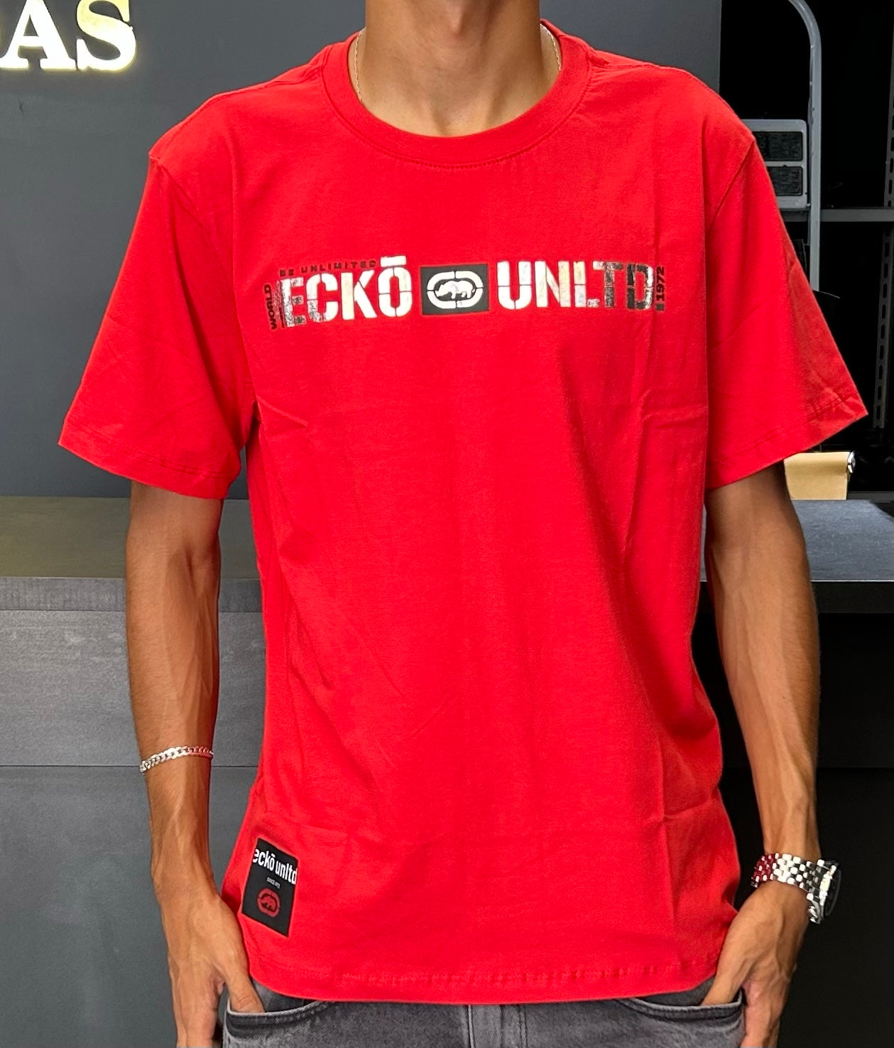 Camiseta ecko elish Vermelha
