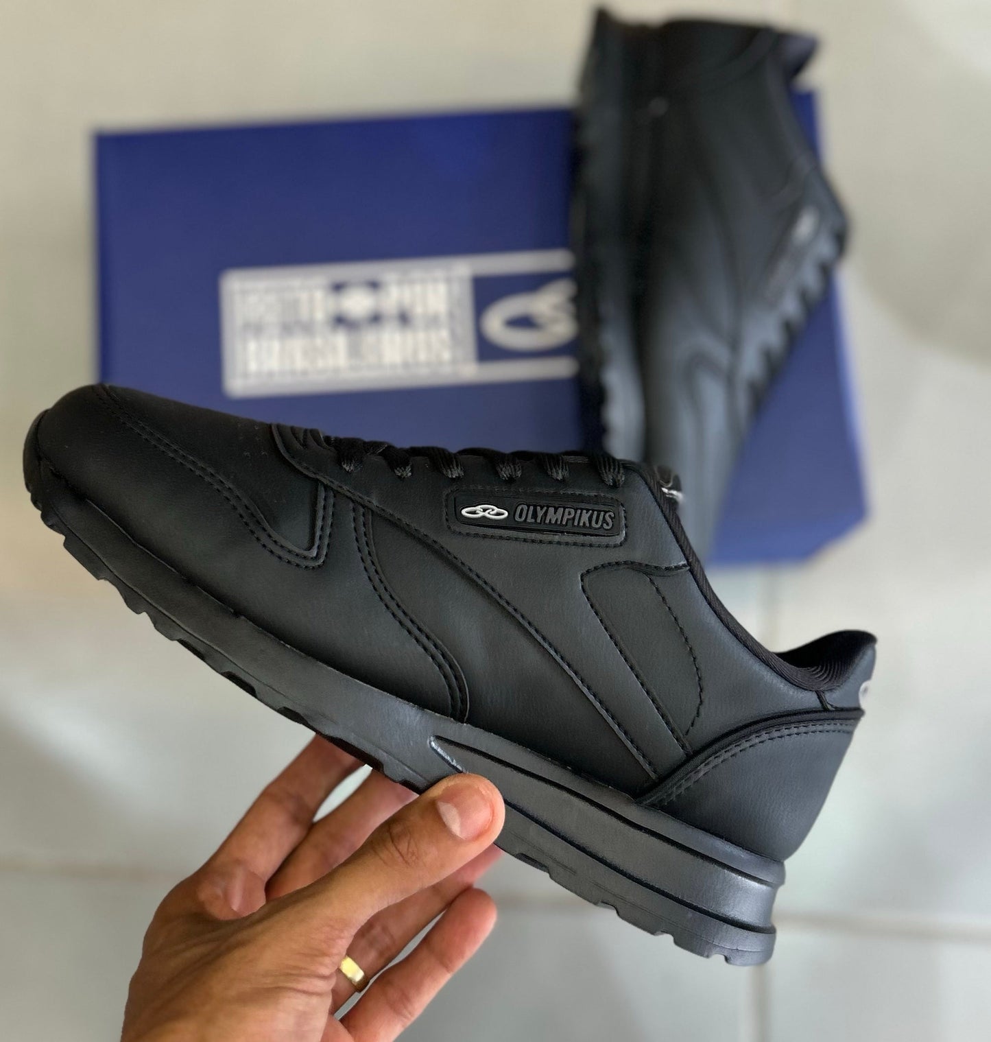 Tênis olympikus jogging preto