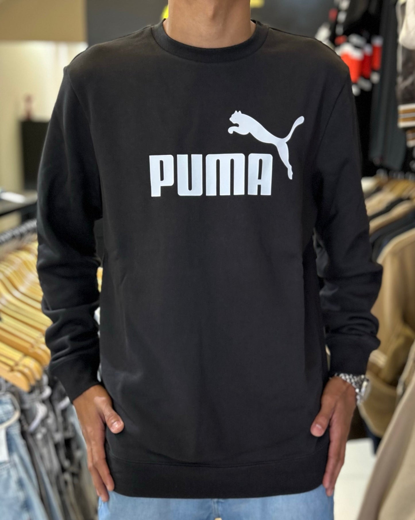 Blusa Moletom puma Preto
