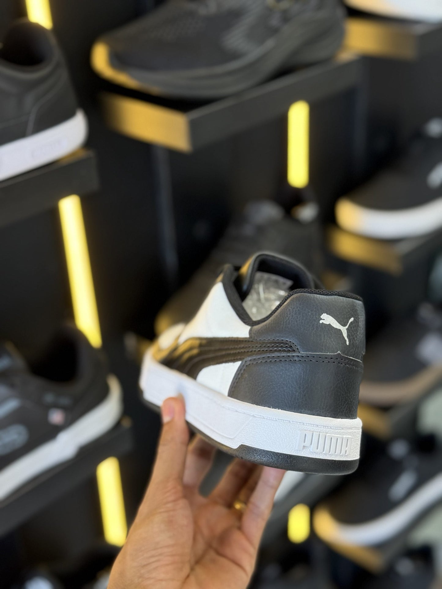 Tênis puma caven 2.0 bdp preto /branco