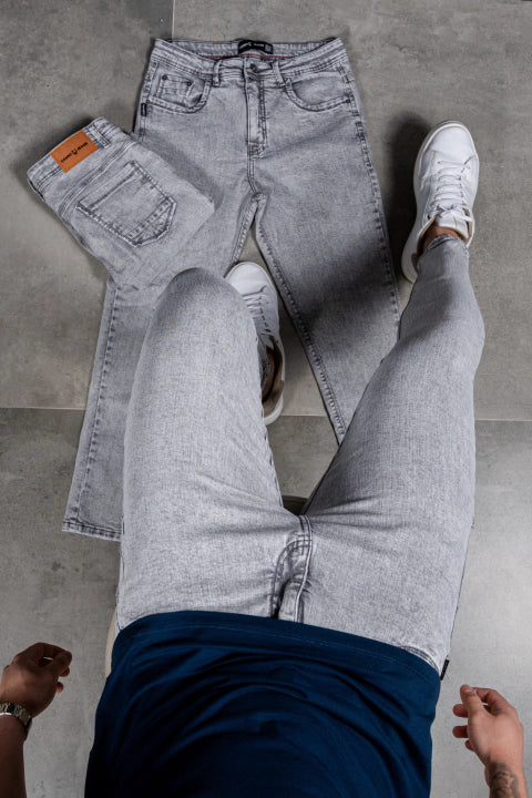 Calça Skinny Marmorizada