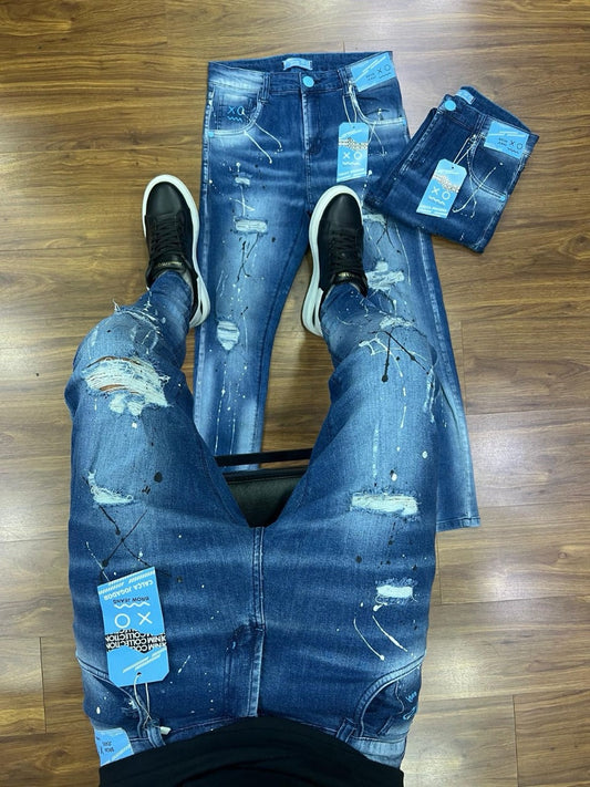 Calça Brow jeans jeans azul