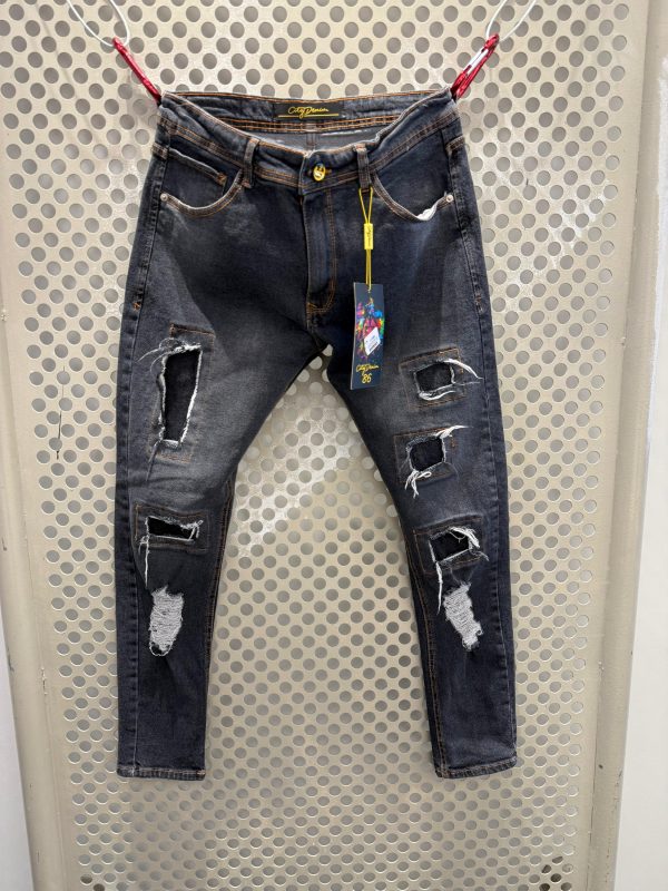 Calça City Denim quadradinha