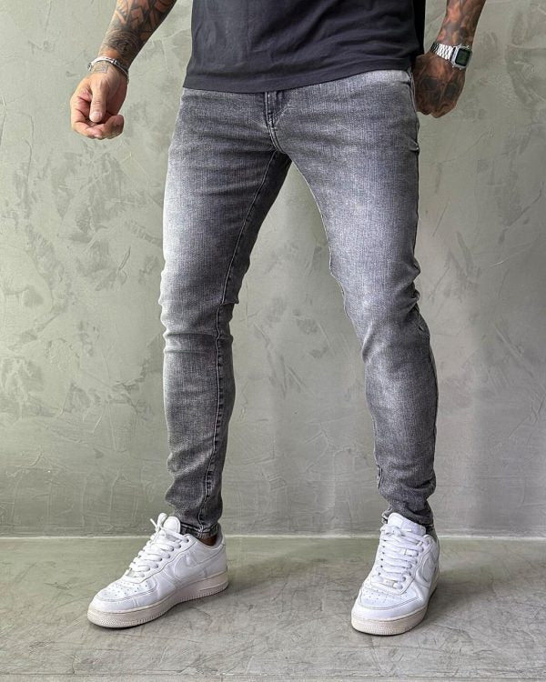 Calça JAY e JONES cinza lisa