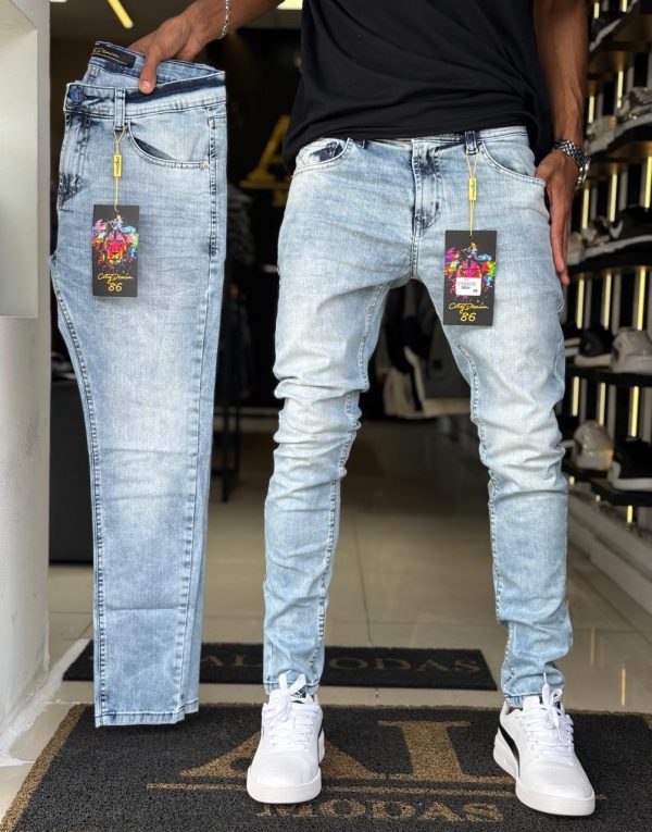 Calça City Denim jeans clara