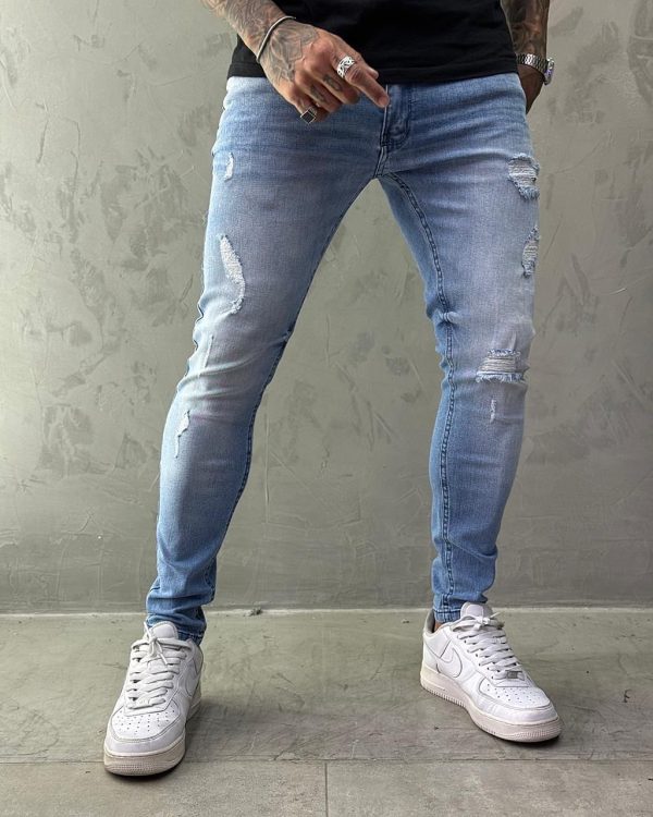 Calça Jay e jones Jeans rasgada