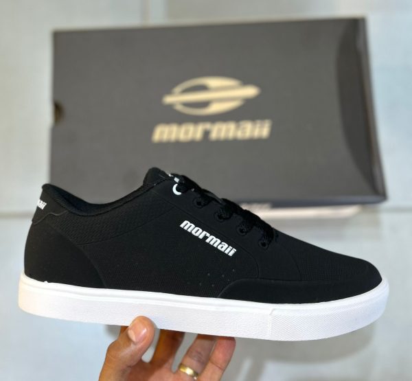 Tênis mornai urba one preto branco