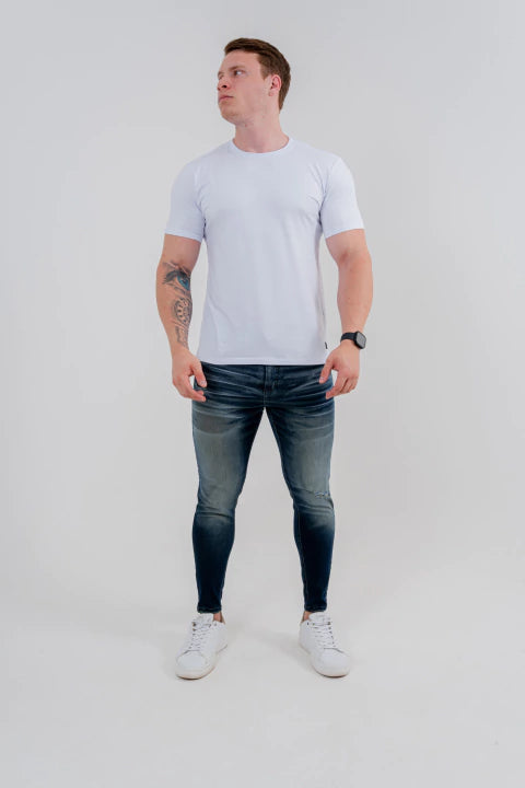 Calça Skinny Destroyed