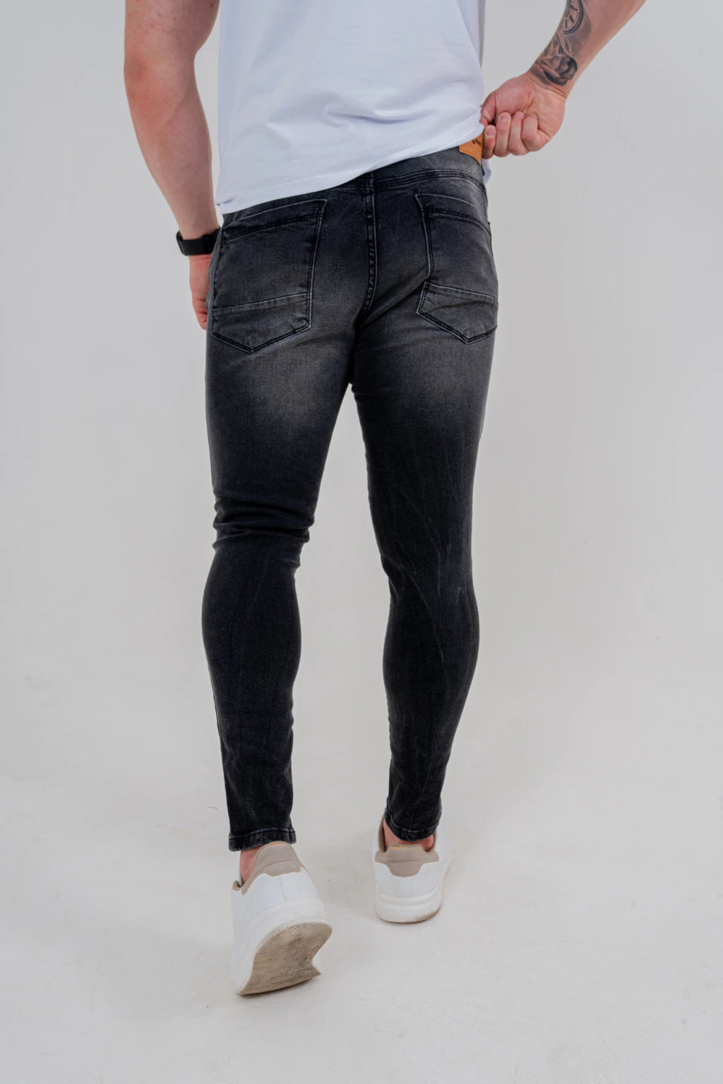 Calça Skinny Bigode Laser