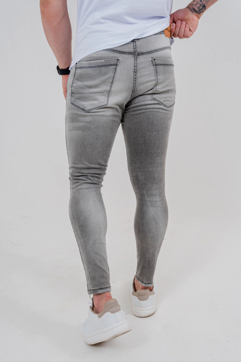 Calça Skinny Marmorizada