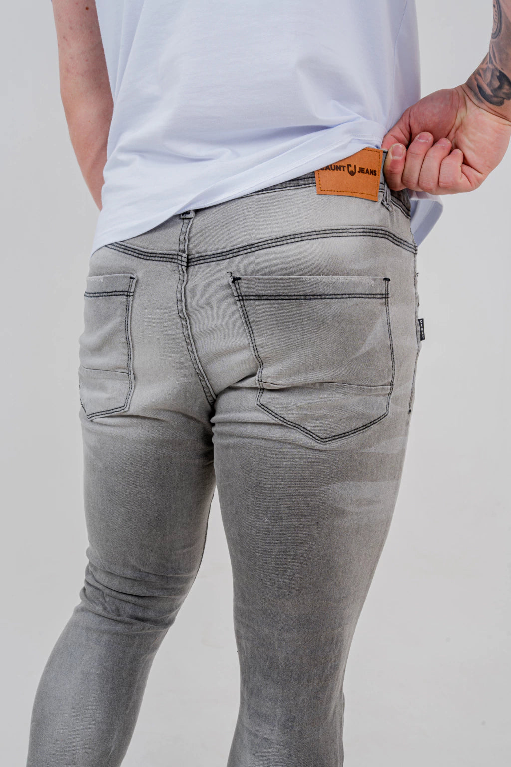 Calça Skinny Marmorizada