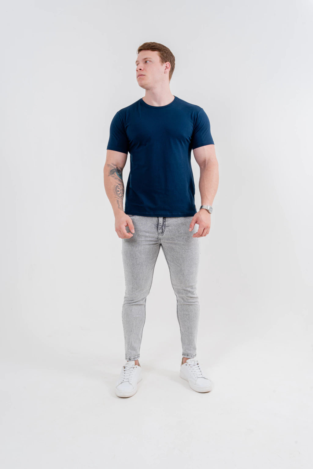 Calça Skinny Marmorizada