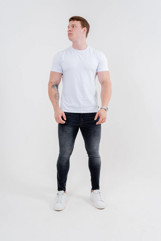 Calça Skinny Básica C/Bigode