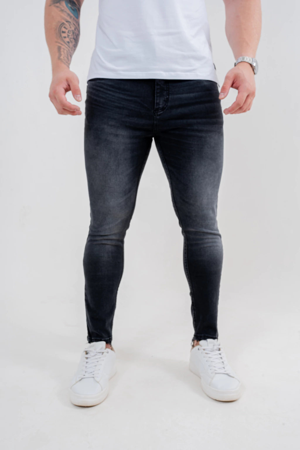 Calça Skinny Básica C/Bigode