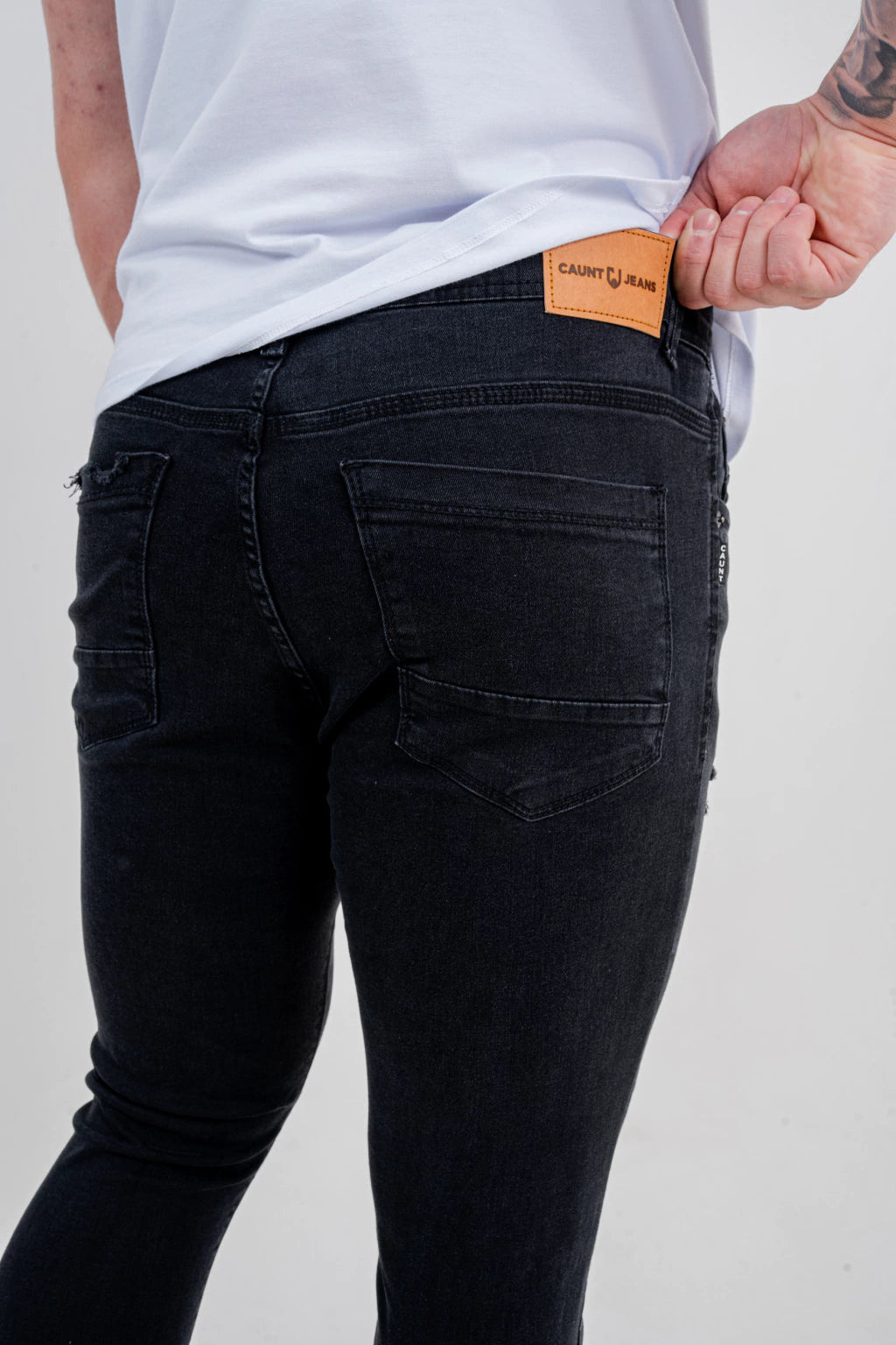 Calça Skinny Destroyed