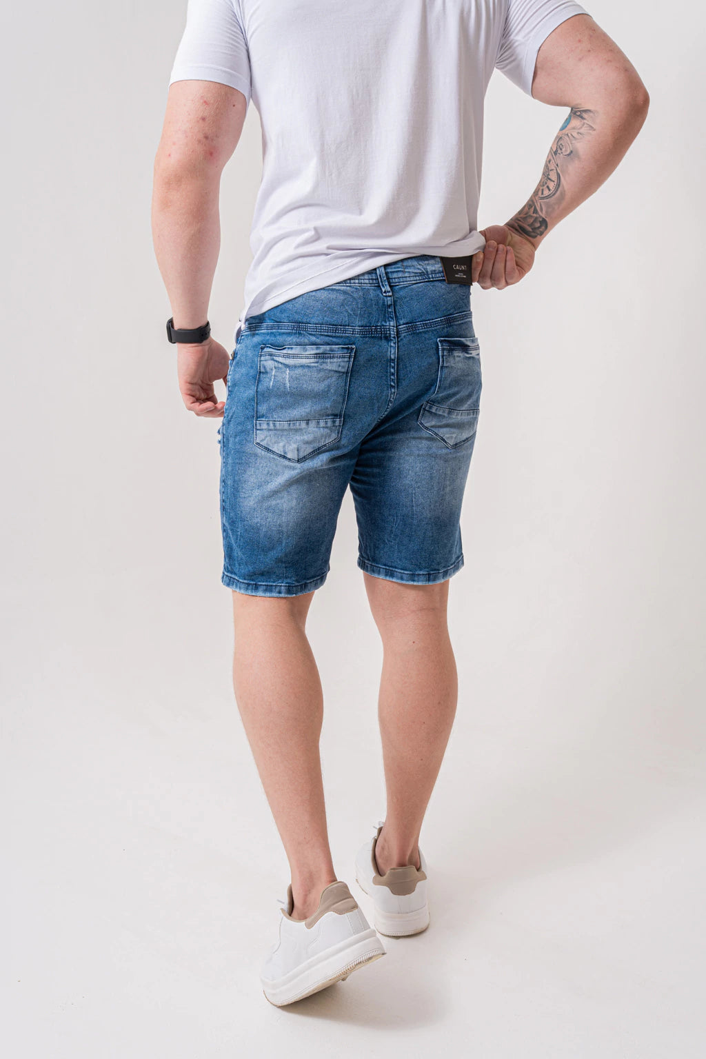 Bermuda Skinny Destroyed