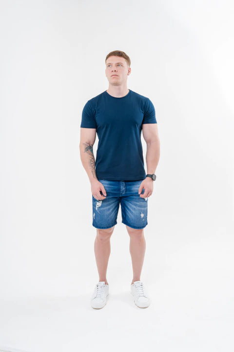 Bermuda Slim Destroyed C/Pigmento 100%