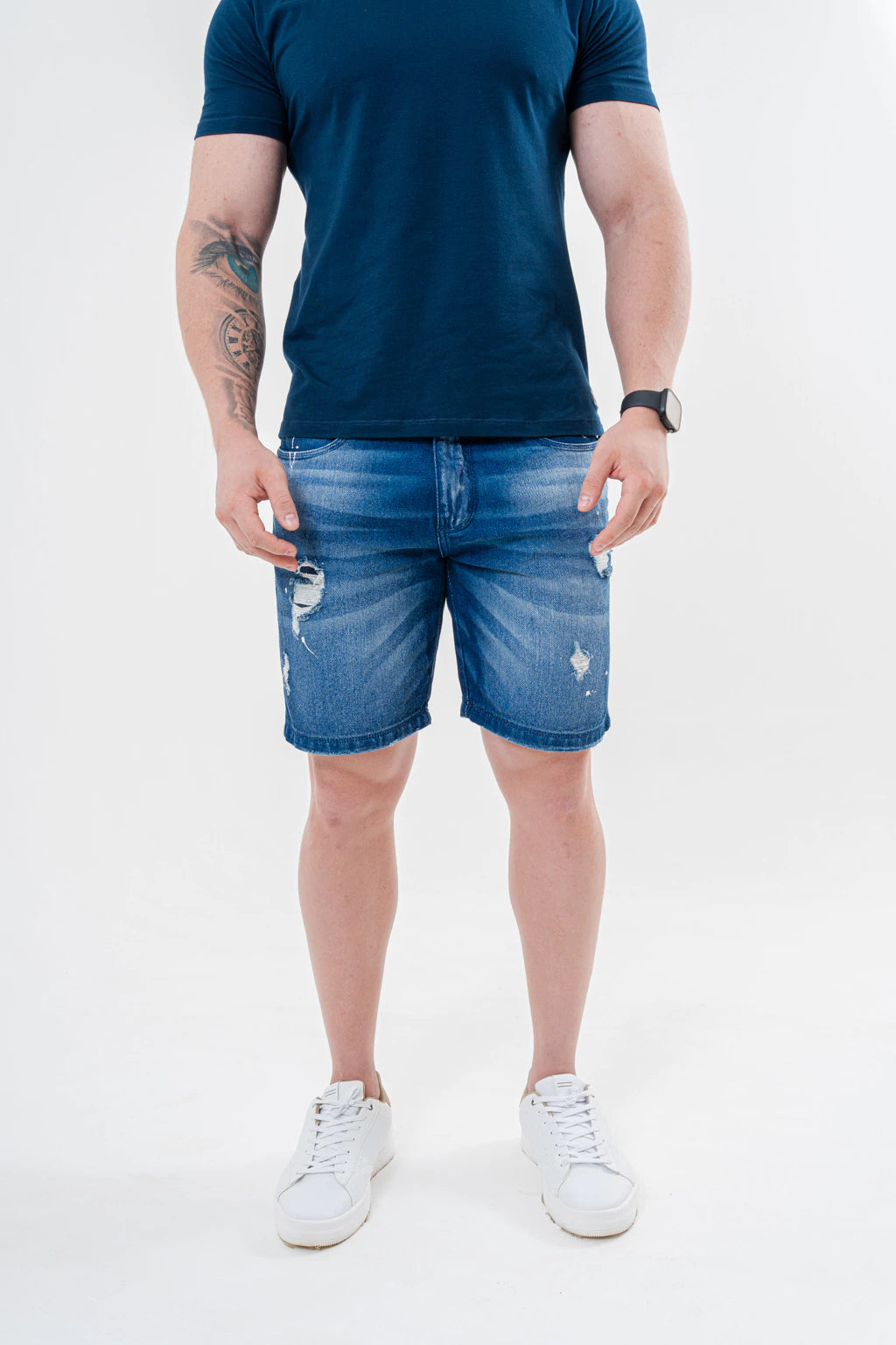 Bermuda Slim Destroyed C/Pigmento 100%