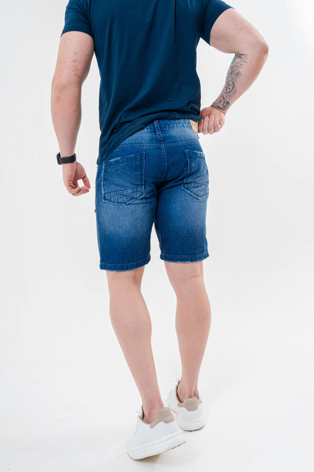 Bermuda Slim Destroyed C/Pigmento 100%