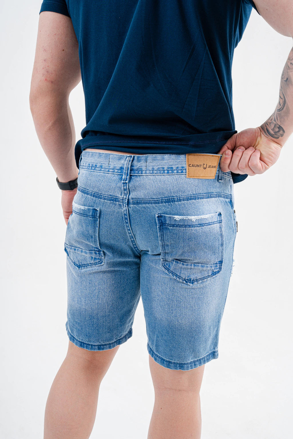 Bermuda Slim Destroyed C/Pigmento 100%