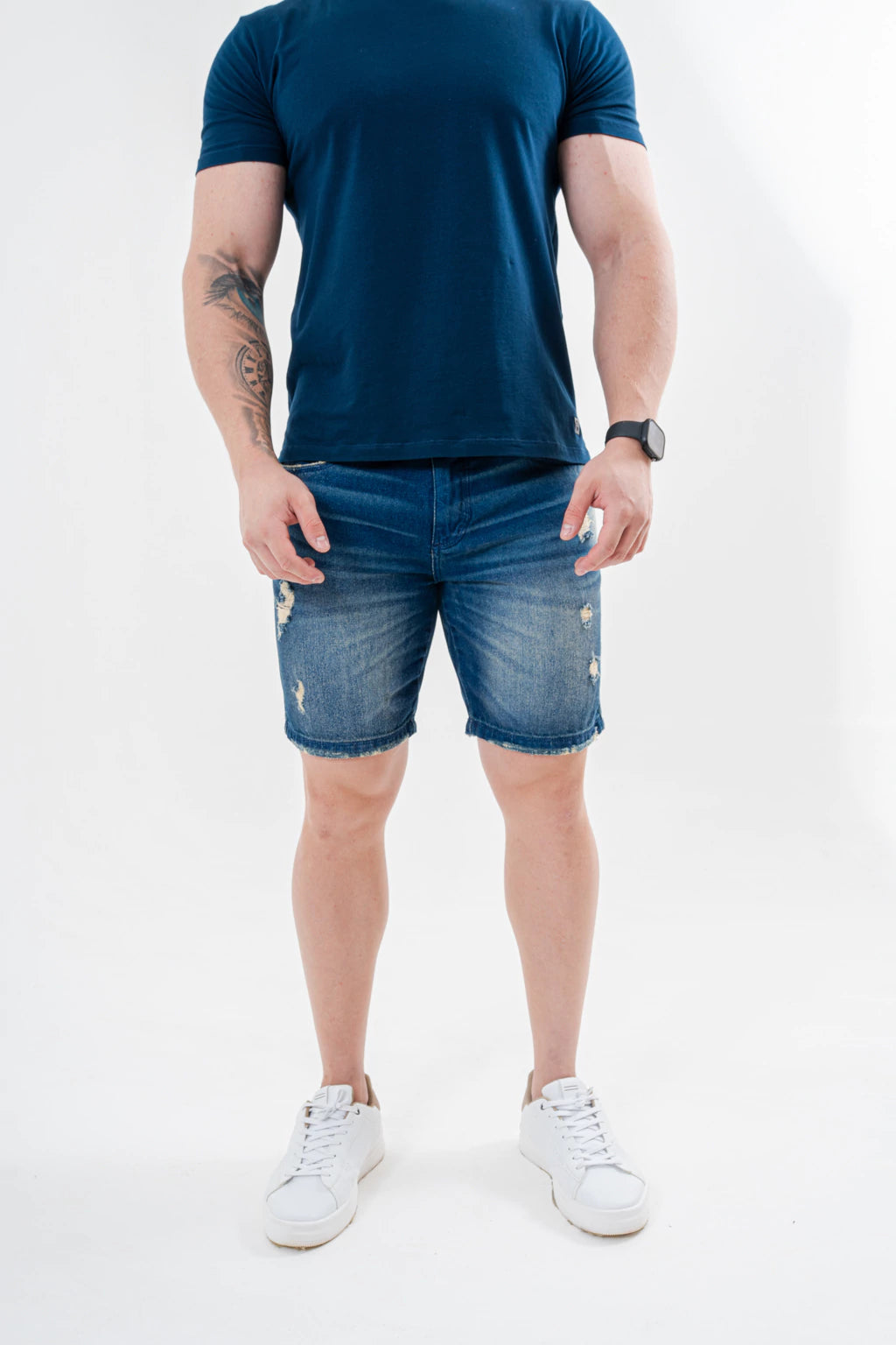 Bermuda Slim Destroyed C/Sobretinto 100%