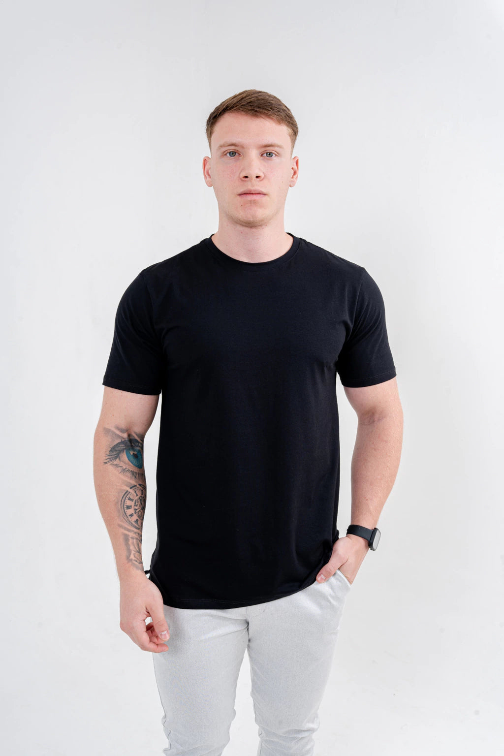 Camiseta Caunt Flexfit Preta