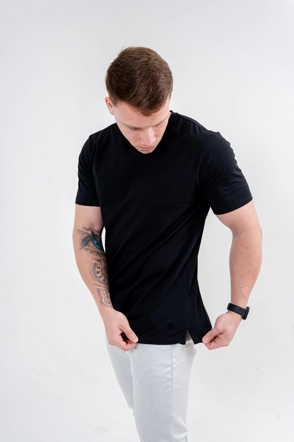 Camiseta Caunt Flexfit Preta