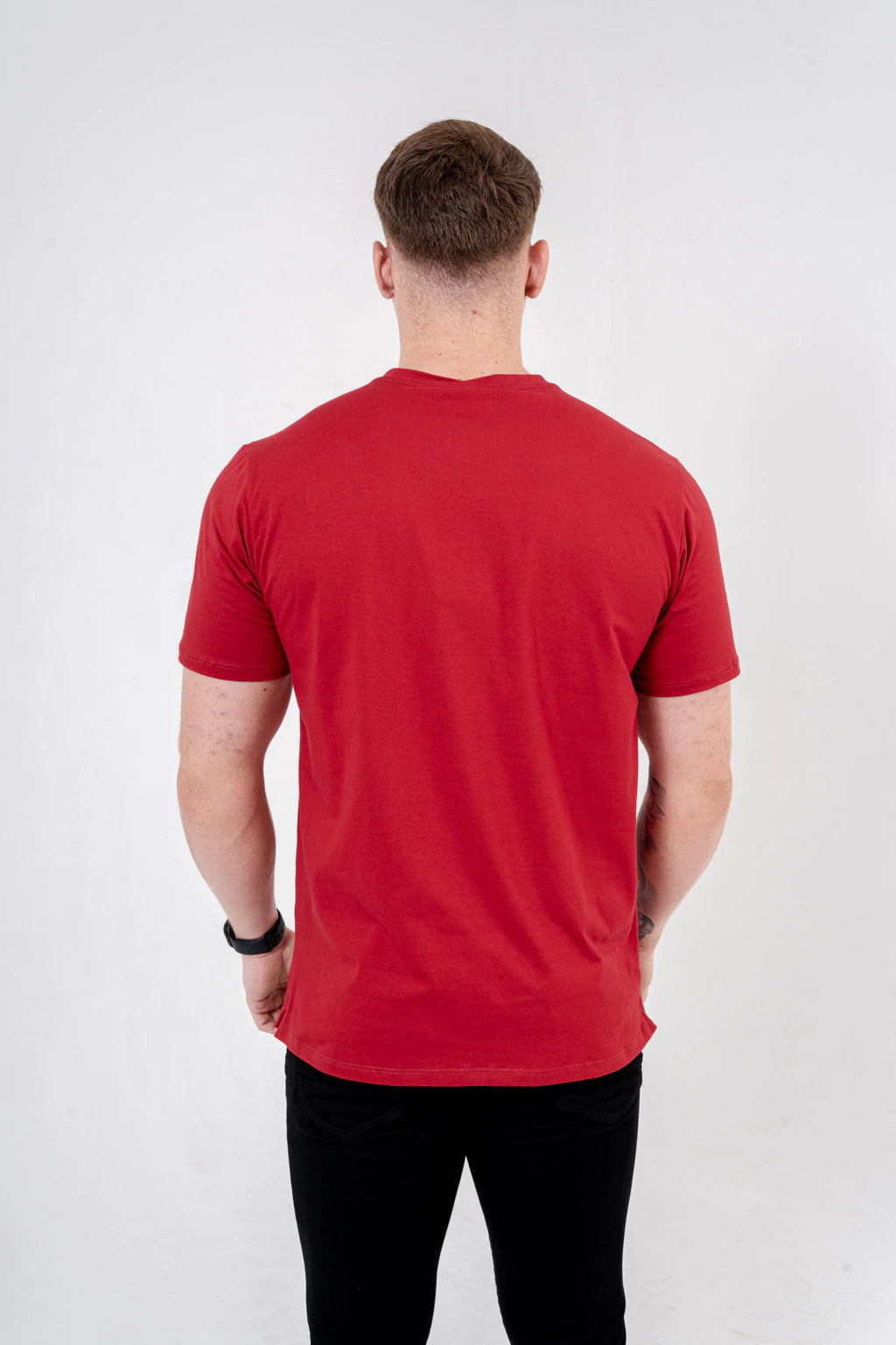 Camiseta Caunt Flexfit Vermelha