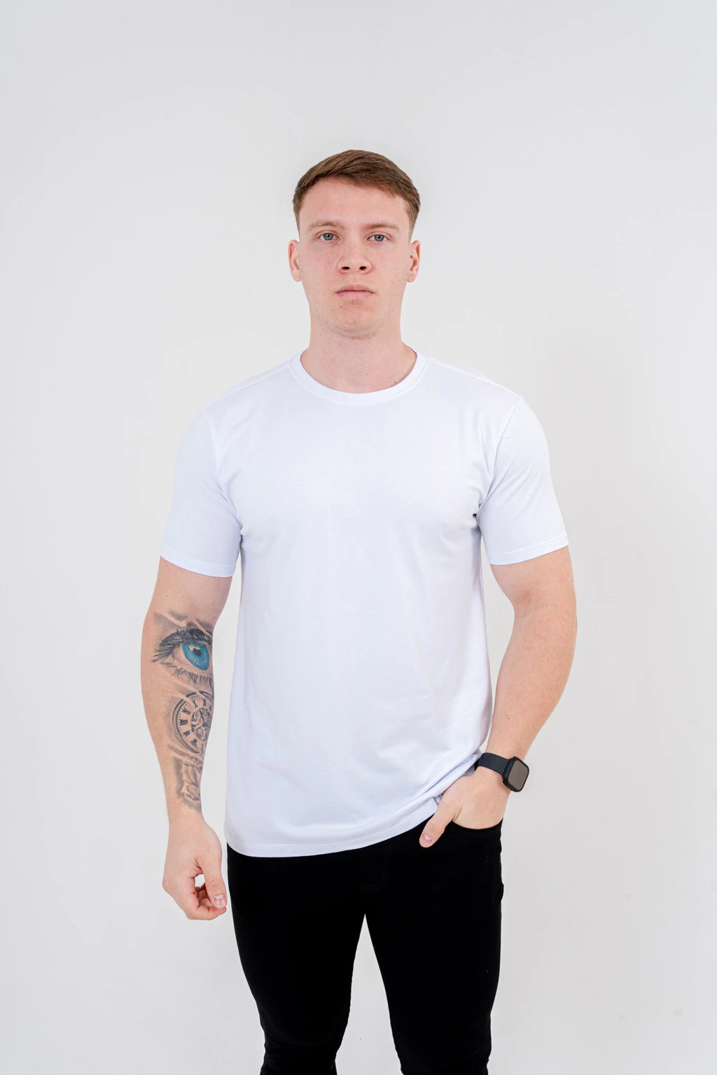 Camiseta Caunt Flexfit Branca