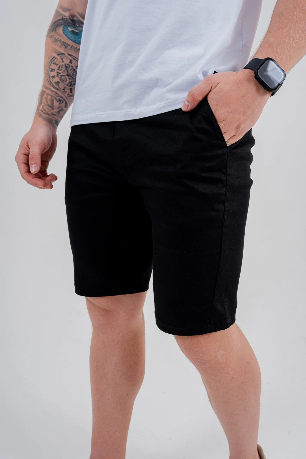 lfaiataria Preto Bermuda Alfaiataria Preto