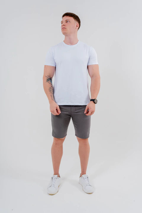 Bermuda Alfaiataria Chumbo