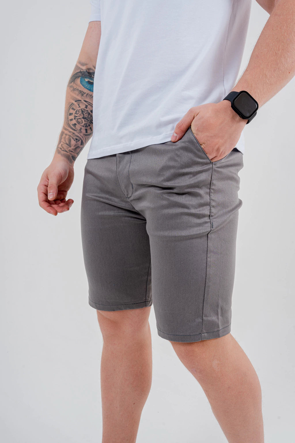 Bermuda Alfaiataria Chumbo