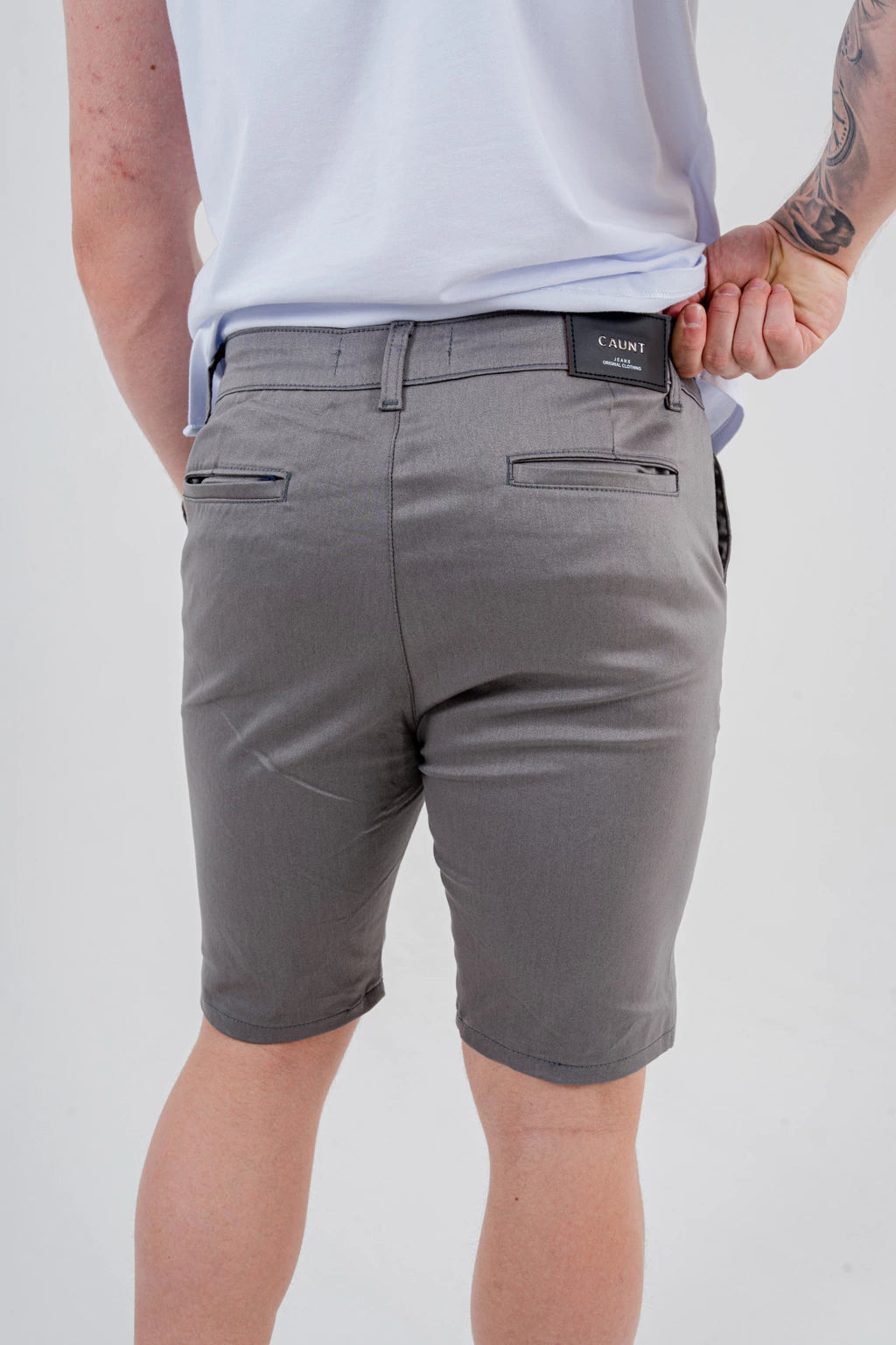 Bermuda Alfaiataria Chumbo