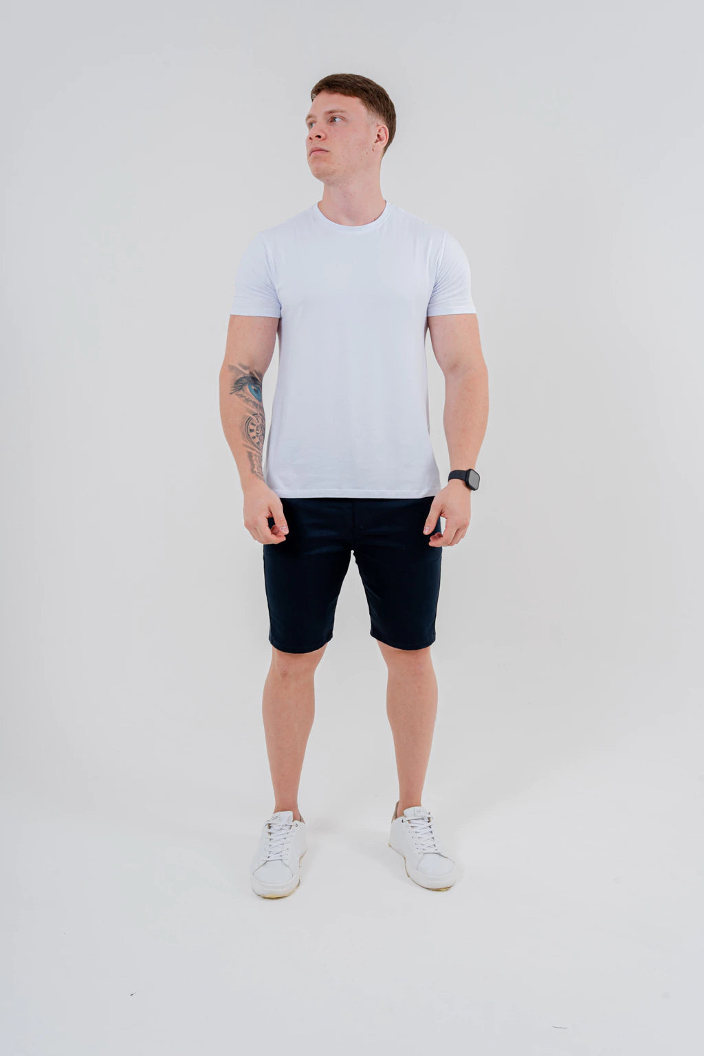 Bermuda Alfaiataria Azul Marinho