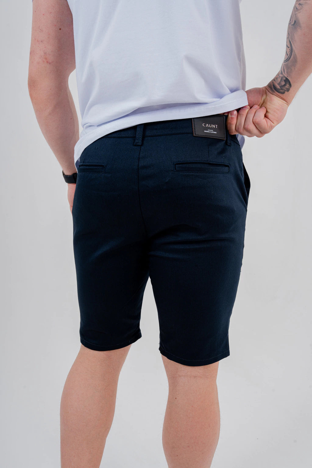 Bermuda Alfaiataria Azul Marinho