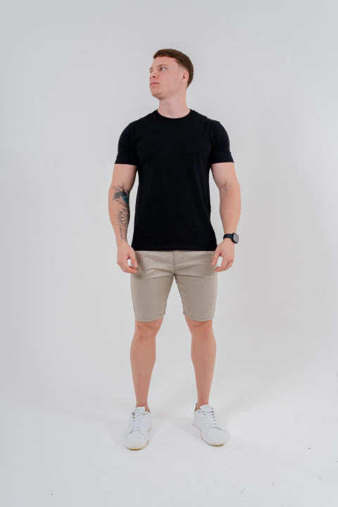 Bermuda Alfaiataria Creme