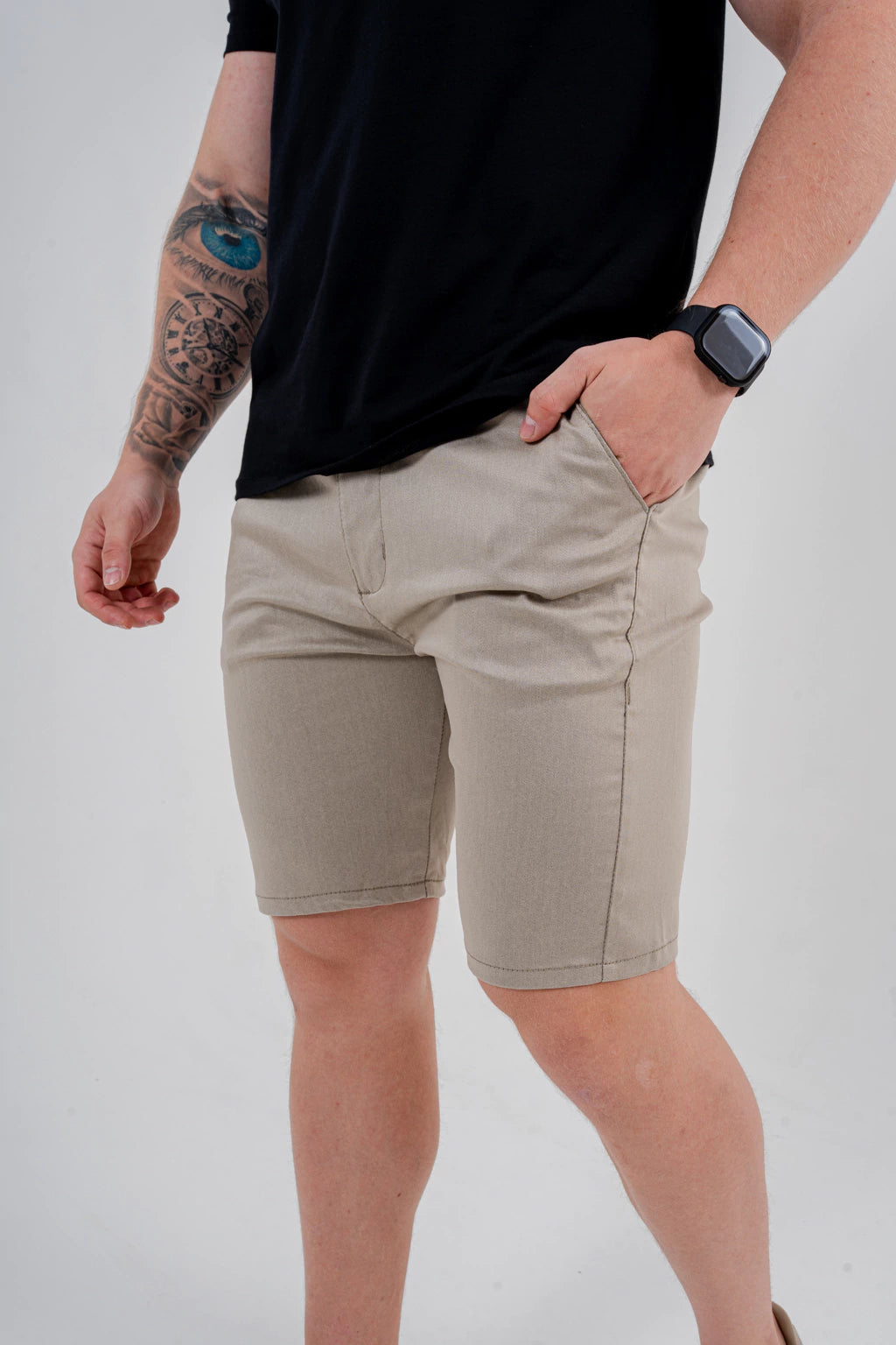 Bermuda Alfaiataria Creme