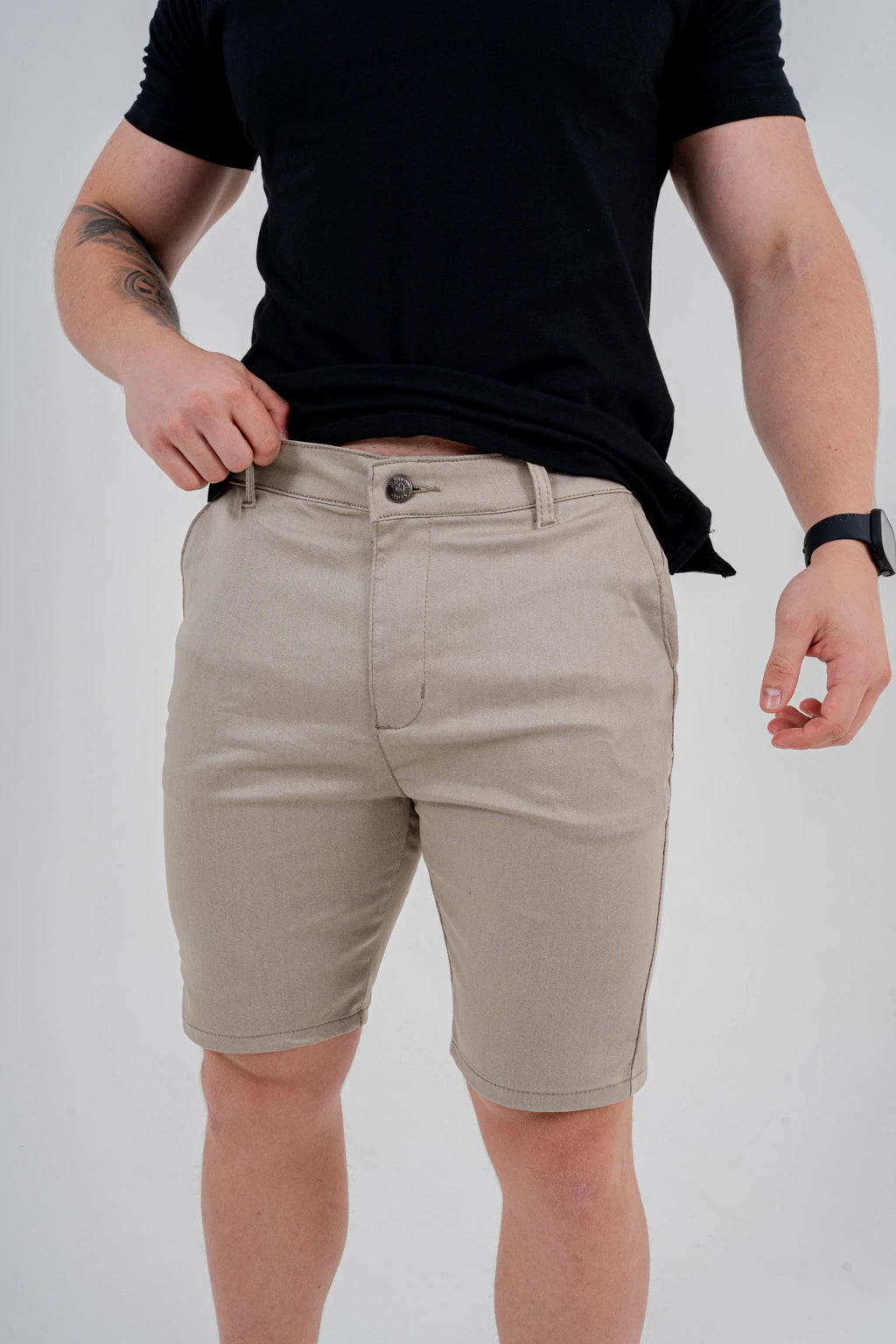 Bermuda Alfaiataria Creme