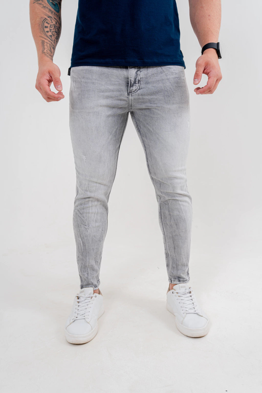 Calça Jeans Skinny Unha De Gato