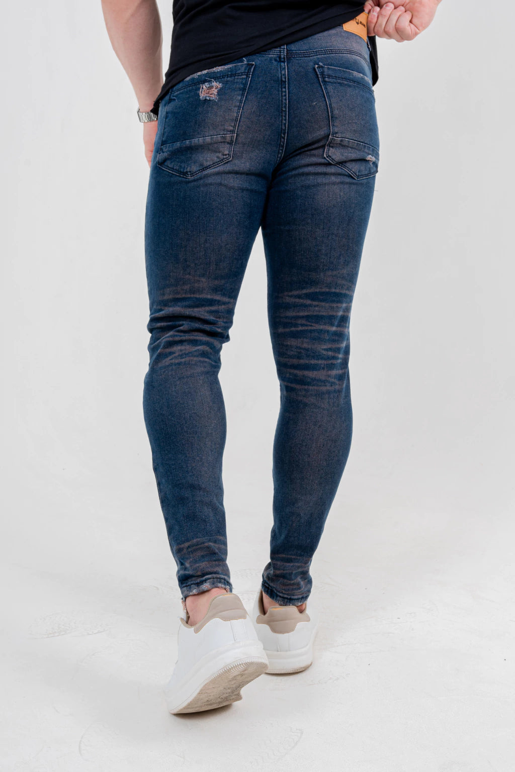 Calça Skinny Destroyed