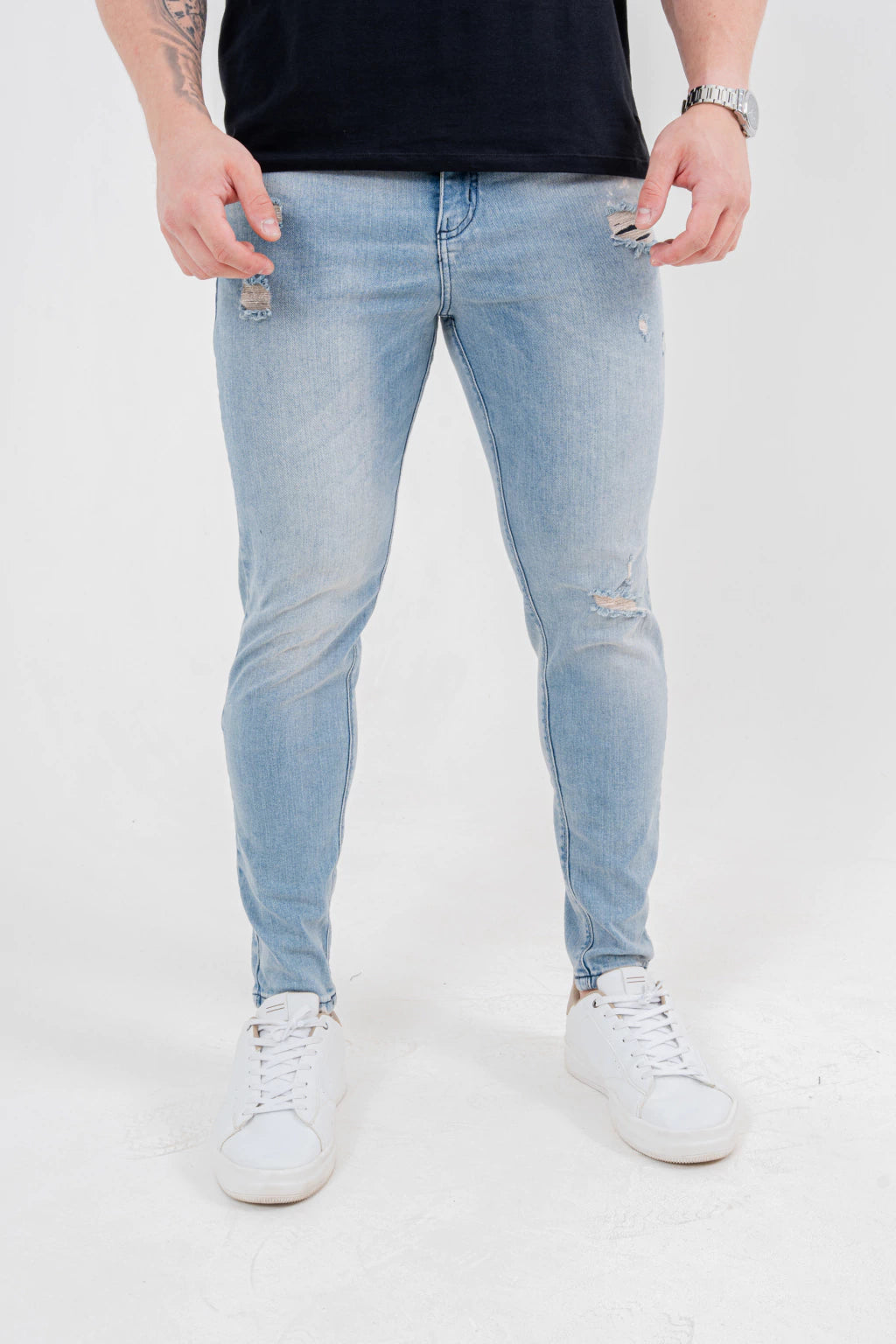 Calça Skinny Destroyed Clara