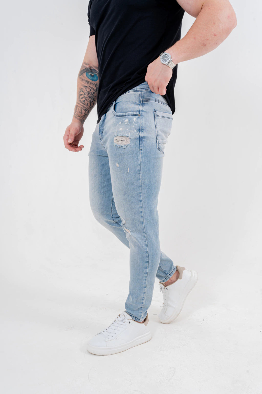 Calça Skinny Destroyed Clara