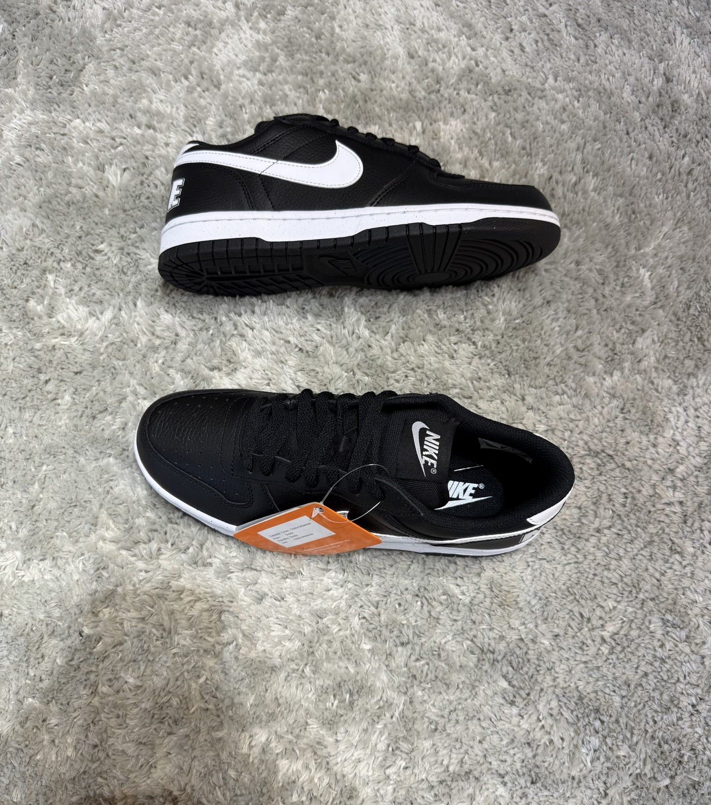 Tênis Nike Big low Preto/Branco