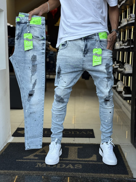 Calça Brow jeans detalhada