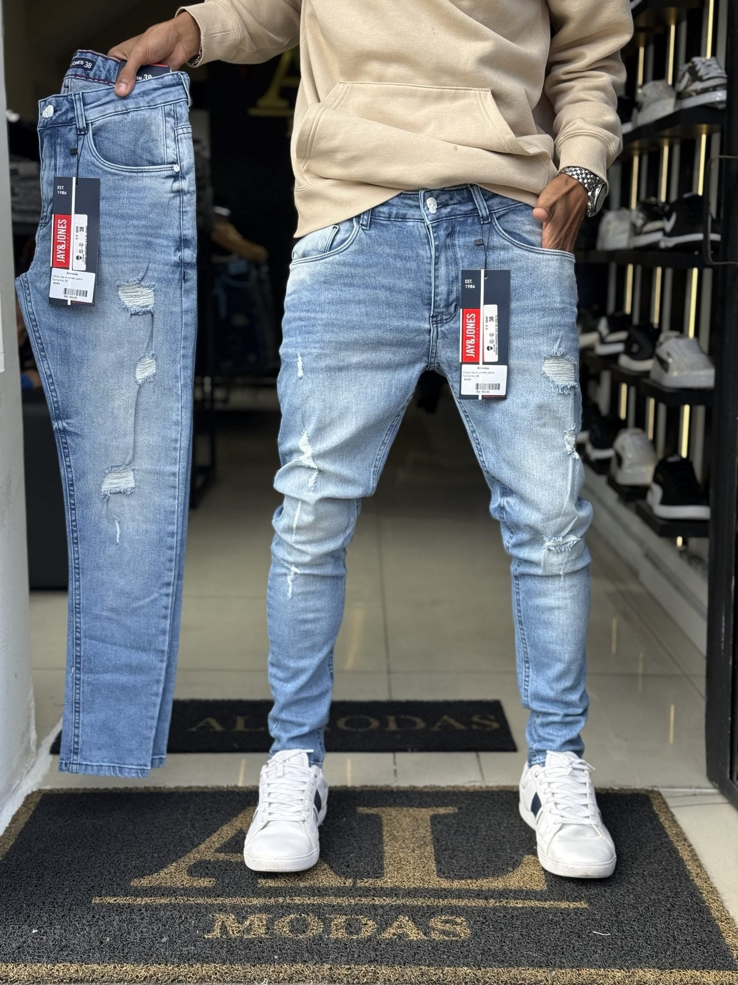 Calça Jay e Jones jeans