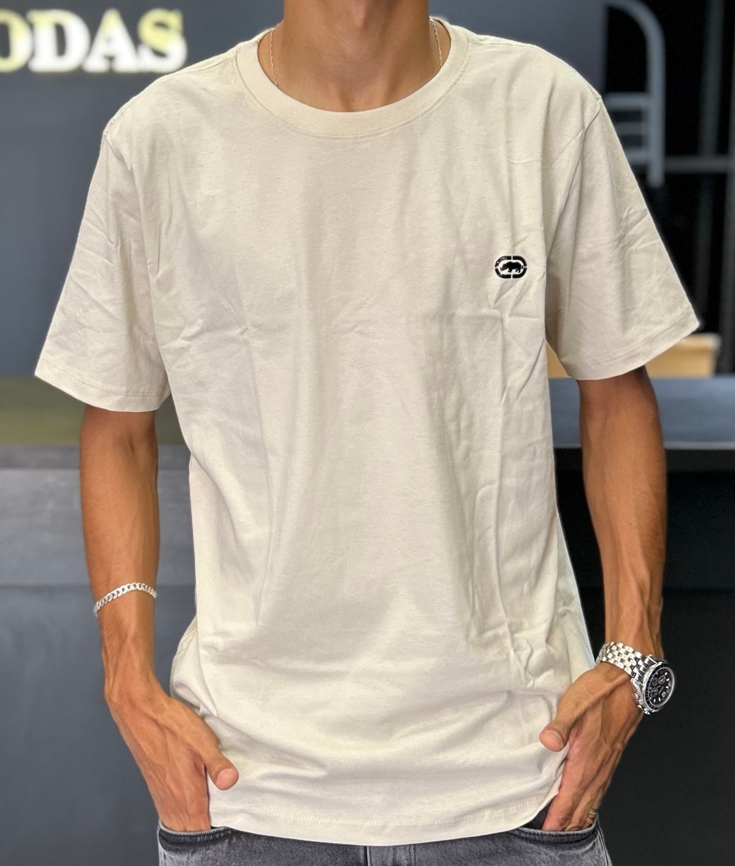 Camiseta ecko FB first Areia