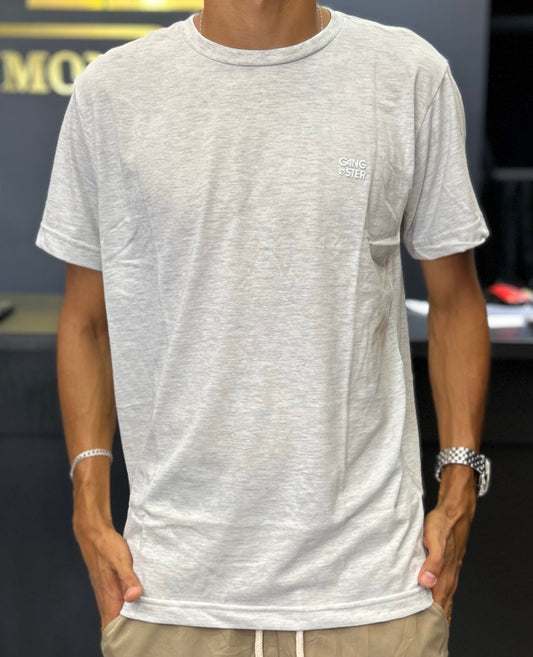 Camiseta Gangster básica careca cinza