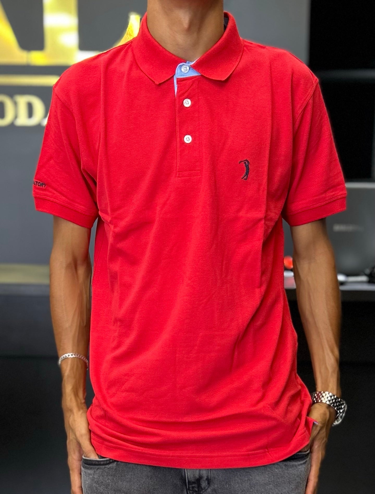 Camiseta polo Aleatory