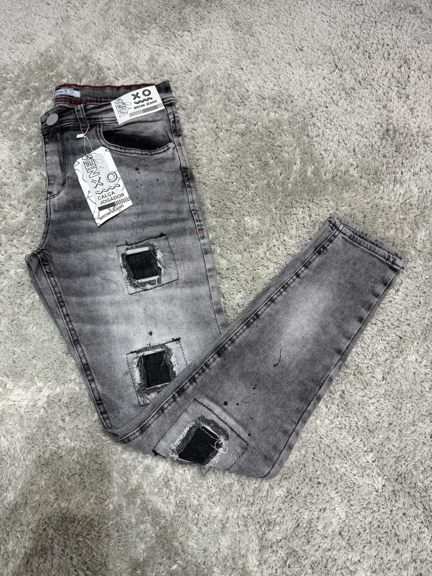 Calça Brow Jeans Quadradinha